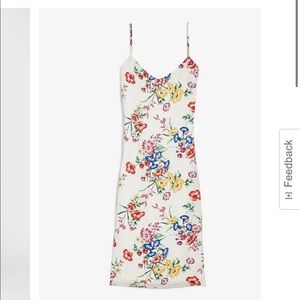 Express Floral Summer Midi Dress